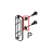 Washer, lock, #4 Zebra 105SE