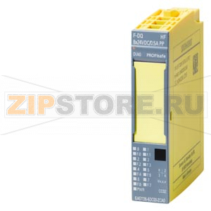 SIPLUS ET 200SP, модуль отказобезопасных дискретных выходов F-DQ 8x24VDC/0.5A PP со расширенными функциями, рабочая температура -25 ... +60&amp;#176;C, со стойким покрытием, на основе 6ES7136-6DC00-0CA0 . ширина 15 мм, для отказобезопасных систем вплоть до Ca 