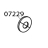 Washer, curved, .49 x .33 x .0075 Zebra 105SE