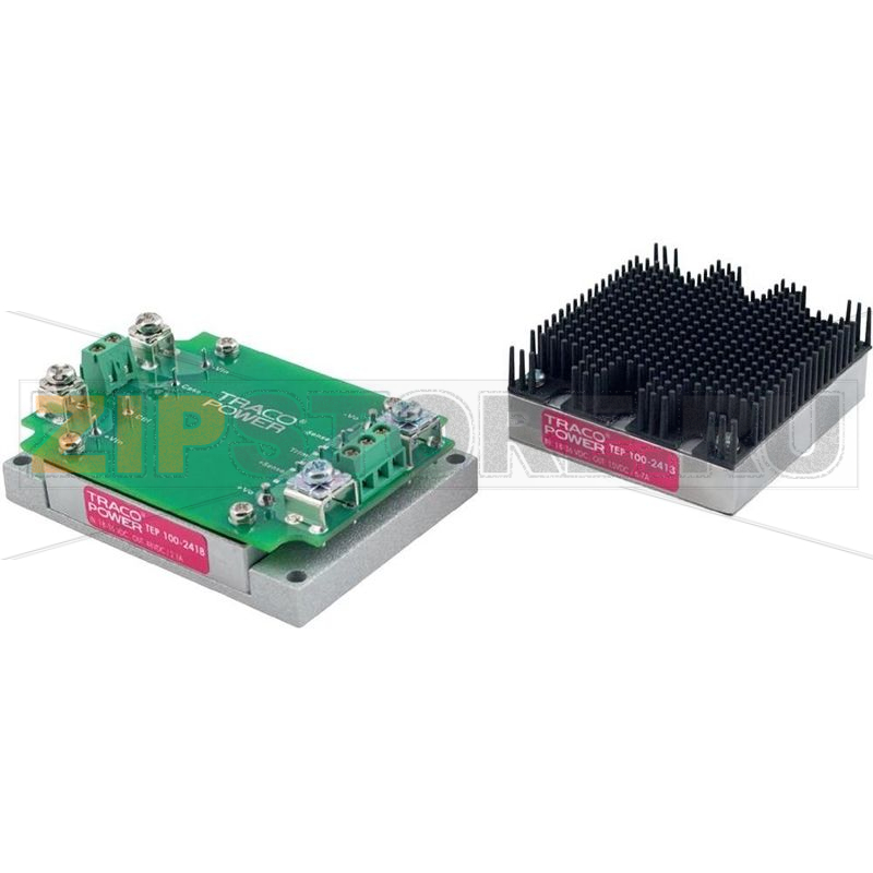 Преобразователь DC/DC, 110 V/DC, 48 V/DC, 1.6 A, 75 W Traco Power TEP 75-7218WI 