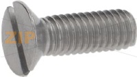 SCREW STAINLESS STEEL M6X18 DIN963