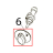 Grey knob Tecnoinox PC105G7