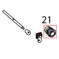 Cable gland and nut Tecnoinox FR4FE7