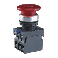 Кнопка управления, 2НЗ, IP65, красная Chint NP8-02ZS/24