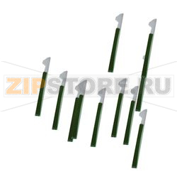 CLIPS COLLIER VERT *10* 
