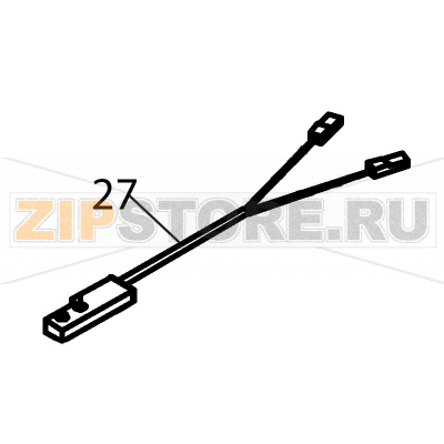 Interruptor magnetico ( puerta ) Fagor ECO-200 Interruptor magnetico ( puerta ) Fagor ECO-200Запчасть на деталировке под номером: 27Название запчасти Fagor на английском языке: Interruptor magnetico ( puerta ) ECO-200.