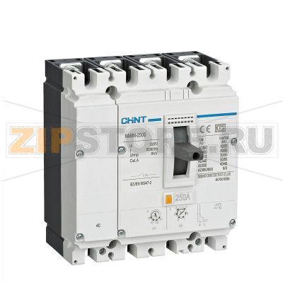 Выключатель автоматический 225 А, 70 кА, 4 полюса Chint NM8N-250Q 