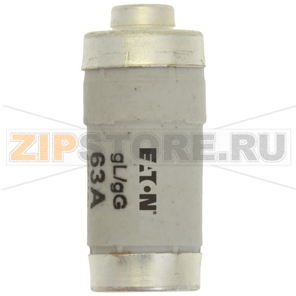 Предохранитель, 63 A, AC 400 В, 50 кА, D02, gL/gG, IEC с задержкой Eaton FUSE-D02 63A T GL/GG 400V 