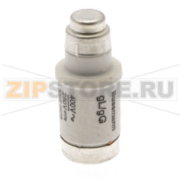 Предохранитель, 63 A, AC 400 В, 50 кА, D02, gL/gG, IEC с задержкой Eaton FUSE-D02 63A T GL/GG 400V 