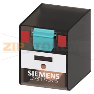 ВТЫЧНОЕ РЕЛЕ , 3 П КОНТАКТА, 115V AC, 10A, ШИРИНА 22.5MM Siemens LZX:PT370615 