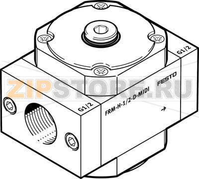 Модуль разветвления Festo FRM-H-3/4-D-MAXI 