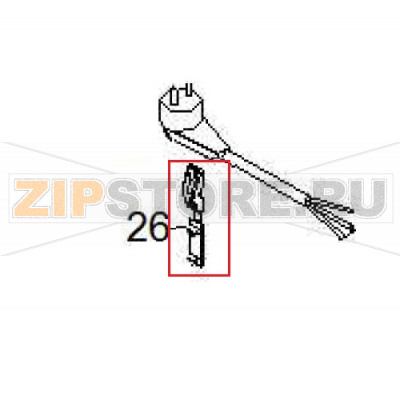 Cable clamp ø 4 - 12 Sagi FD70B Cable clamp ø 4 - 12 Sagi FD70BЗапчасть на деталировке под номером: 26Название запчасти на английском языке: Cable clamp ø 4 - 12 Sagi FD70B