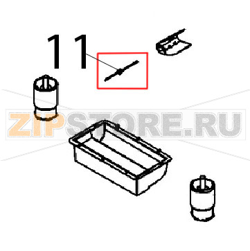 Termoresistenz PT1000 Angelo Po FX101G2 Termoresistenz PT1000 Angelo Po FX101G2Запчасть на деталировке под номером: 11