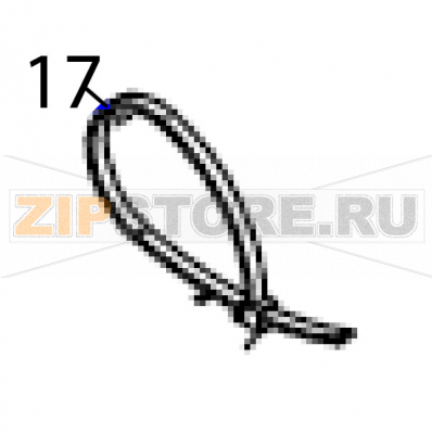 Plastic clamp for sheet Fagor CO-110 DD Plastic clamp for sheet Fagor CO-110 DDЗапчасть на деталировке под номером: 17Название запчасти Fagor на английском языке: Plastic clamp for sheet CO-110 DD.