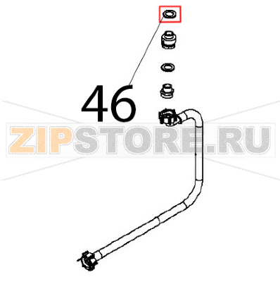 Guarnizione Ø: 30-21 Angelo Po FX201G3 Guarnizione Ø: 30-21 Angelo Po FX201G3Запчасть на деталировке под номером: 46