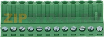 TERMINAL BLOCK 12-POLES PITCH 5.08 