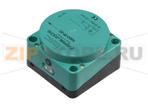 Индуктивный датчик Inductive sensor NJ60-FP-E2-P2 Pepperl+Fuchs General specificationsSwitching functionNormally open (NO)Output typePNPRated operating distance60 mmInstallationnon-flushOutput polarityDCAssured operating distance0 ... 48.6 mmReduction factor rAl 0.4Reduction factor rCu 0.3Reduction factor r304 0.85Adjustment aidLED, green/redNominal ratingsOperating voltage10 ... 30 VSwitching frequency0 ... 20 HzHysteresis3 ... 15  typ. 5  %Reverse polarity protectionyesShort-circuit protectionpulsingVoltage drop&le 3 VOperating current0 ... 200 mANo-load supply current&le 20 mAOperating voltage indicatorLED, greenSwitching state indicatorLED, redApprovals and certificatesUL approvalcULus Listed, General PurposeCSA approvalcCSAus Listed, General PurposeAmbient conditionsAmbient temperature0 ... 60 °C (32 ... 140 °F)Mechanical specificationsConnection typescrew terminalsCore cross-sectionup to 2.5 mm2Housing materialPOMSensing facePOMDegree of protectionIP65