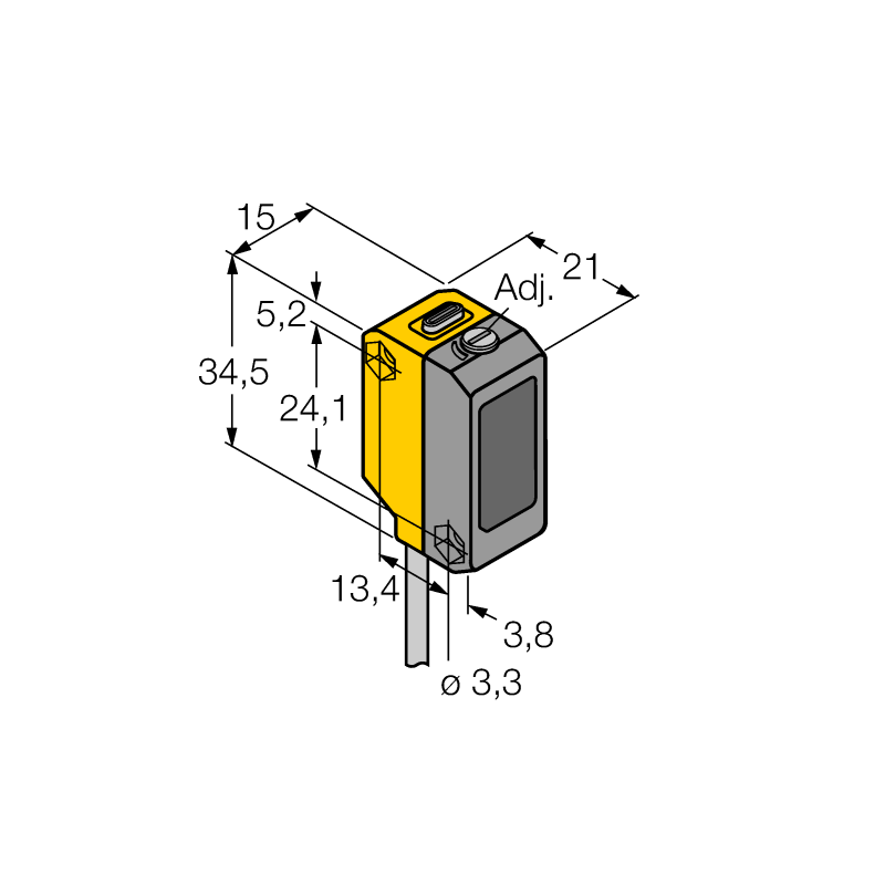 Датчик фотоэлектрический Turck QS18VN6LAF W30 
