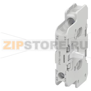 БЛОК ДОПОЛНИТЕЛЬНЫХ КОНТАКТОВ ПОДХОДИТ ДЛЯ ИСПОЛЬЗОВАНИЯ С ЭЛЕКТРОННЫМИ ПРИБОРАМИ ДЛЯ 3TF44-69, 3TK4/5, 3TC4/5 ДЛЯ УСТАНОВКИ СЛЕВА ИЛИ СПРАВА (ЗАМЕНА ДЛЯ 3TY7561-1U/-1V) Siemens 3TY7561-1UA00 