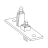 Feed switch assembly module Godex EZ-1305