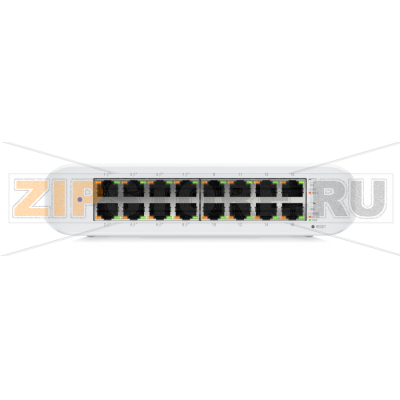 Коммутатор 100-240 В/АС, 10/100/1000 Мбит/с Ubiquiti USW-Lite-16-POE 