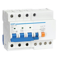 Дифавтомат 50 А, 30 мА, 6 кА Chint NB1L-63