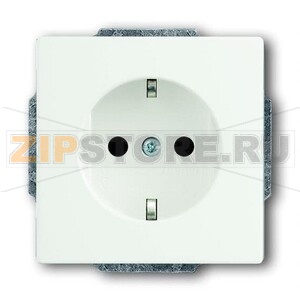 Розетка 16 А, 250 В, белый бархат ABB 2CKA002013A5373 