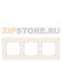 DELTA MIRO РАМКА 3-МЕСТН. 90X90 MM ЭЛЕКТРОБЕЛЫЙ Siemens 5TG1113-3