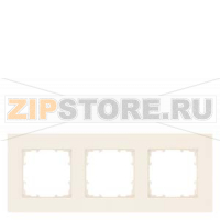DELTA MIRO РАМКА 3-МЕСТН. 90X90 MM ЭЛЕКТРОБЕЛЫЙ Siemens 5TG1113-3