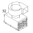Cubierta bateria serpentin Fagor FI-200