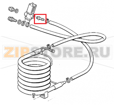 Wasserreglereabflusstueck Scotsman AF 200  Wasserreglereabflusstueck Scotsman AF 200Запчасть на сборочном чертеже под номером: 21Название запчасти Scotsman на немецком языке: wasserreglereabflusstueck Scotsman AF 200