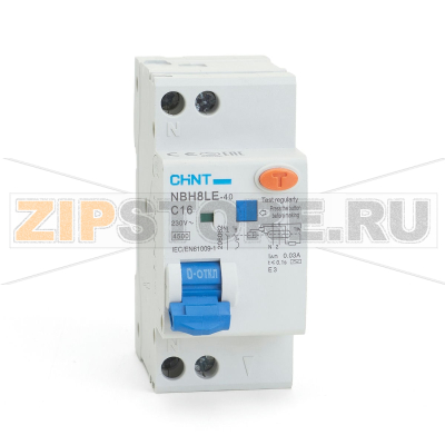 Дифавтомат 16 А, 4.5 кА Chint NBH8LE-40 