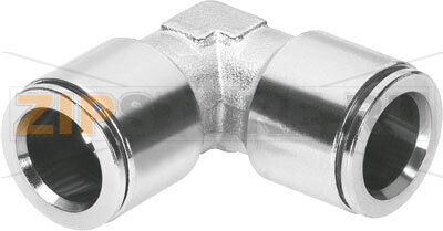 Фитинг угловой с цанговым зажимом Festo NPQM-L-Q6-E-P10 