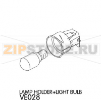 Lamp holder+light bulb Unox XF 090P