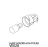 Lamp holder+light bulb Unox XF 090P