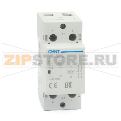 Контактор модульный 40 А, 220-230 В, 50 Гц Chint NCH8-40/20 