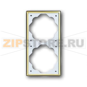 Рамка двухместная ABB 2CKA001754A3542 