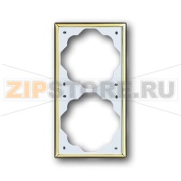 Рамка двухместная ABB 2CKA001754A3542