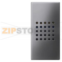 DELTA M-SYSTEM ЧЕРНЫЙ МЕТАЛЛИК ЗУММЕР 230В 50/60ГЦ 80ДБ Siemens 5TG9875-8CM