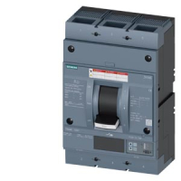 circuit breaker 3VA6 UL frame 800 breaking capacity class  H 65kA @ 480 V 3-pole, line protection ETU560, LSIG, In=600A overload protection Ir=240A ...600A short circuit protection Siemens 3VA6560-6JQ32-2AA0
