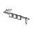 TPH Pressure shaft, tph & leverhook assembly Godex EZ-6300 plus