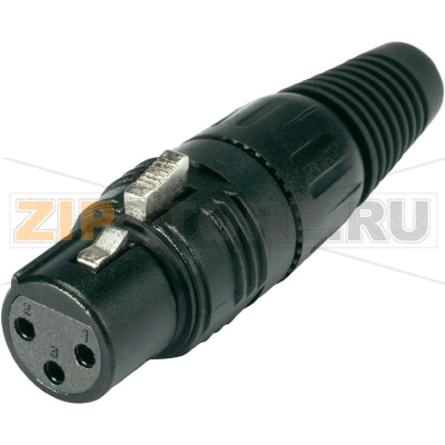 Разъем XLR Hicon HI-X3CF-B 