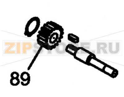 Шестерня Fimar IP/40F Шестерня для планетарного миксера Fimar IP/40FЗапчасть на деталировке под номером: 89Количество запчастей в комплекте: 1Оригинальное название запчасти Fimar: Gear