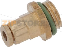 STRAIGHT FITTING ø 1/4M - 4 mm OT57