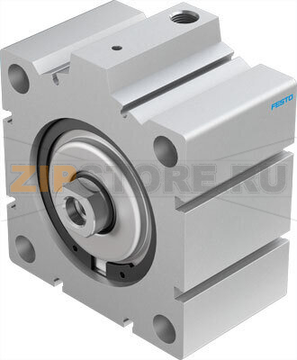 Пневмоцилиндр короткоходовой Festo AEVC-100-10-I-P-A 