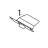 Cutter paper guide C Toshiba TEC B-SX4T-GS20-QM-R