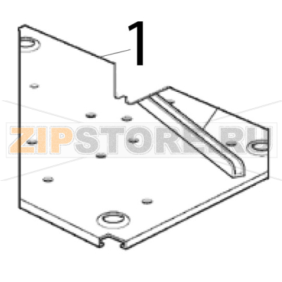 Unit base Scotsman AC 56 Unit base Scotsman AC 56Запчасть на деталировке под номером: 1