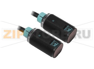 Датчик сквозного луча Thru-beam sensor GD18/GV18/25/102/115 Pepperl+Fuchs Описание оборудованияThru-beam sensor, M18 threaded housing design, plastic housing, front optical face, 20&nbspm detection range, red light, light on, DC version, NPN output, fixed cable