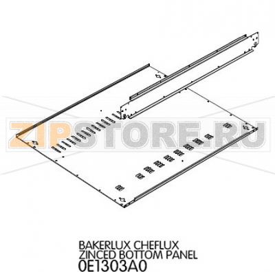 Bakerlux cheflux zinced bottom panel Unox XB 893 Bakerlux cheflux zinced bottom panel Unox XB 893Запчасть на деталировке под номером: 103Название запчасти на английском языке: Bakerlux cheflux zinced bottom panel Unox XB 893
