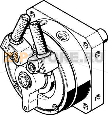 Привод неполноповоротный Festo DSM-40-270-P1-A-B 